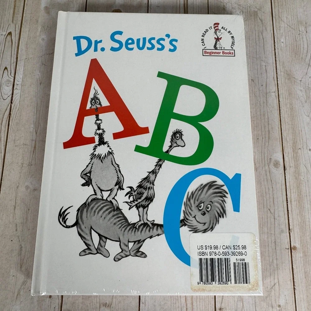 Dr.‎ Suess Green Eggs and Ham & ABC Sealed Hardcover 2022 Beginner Books